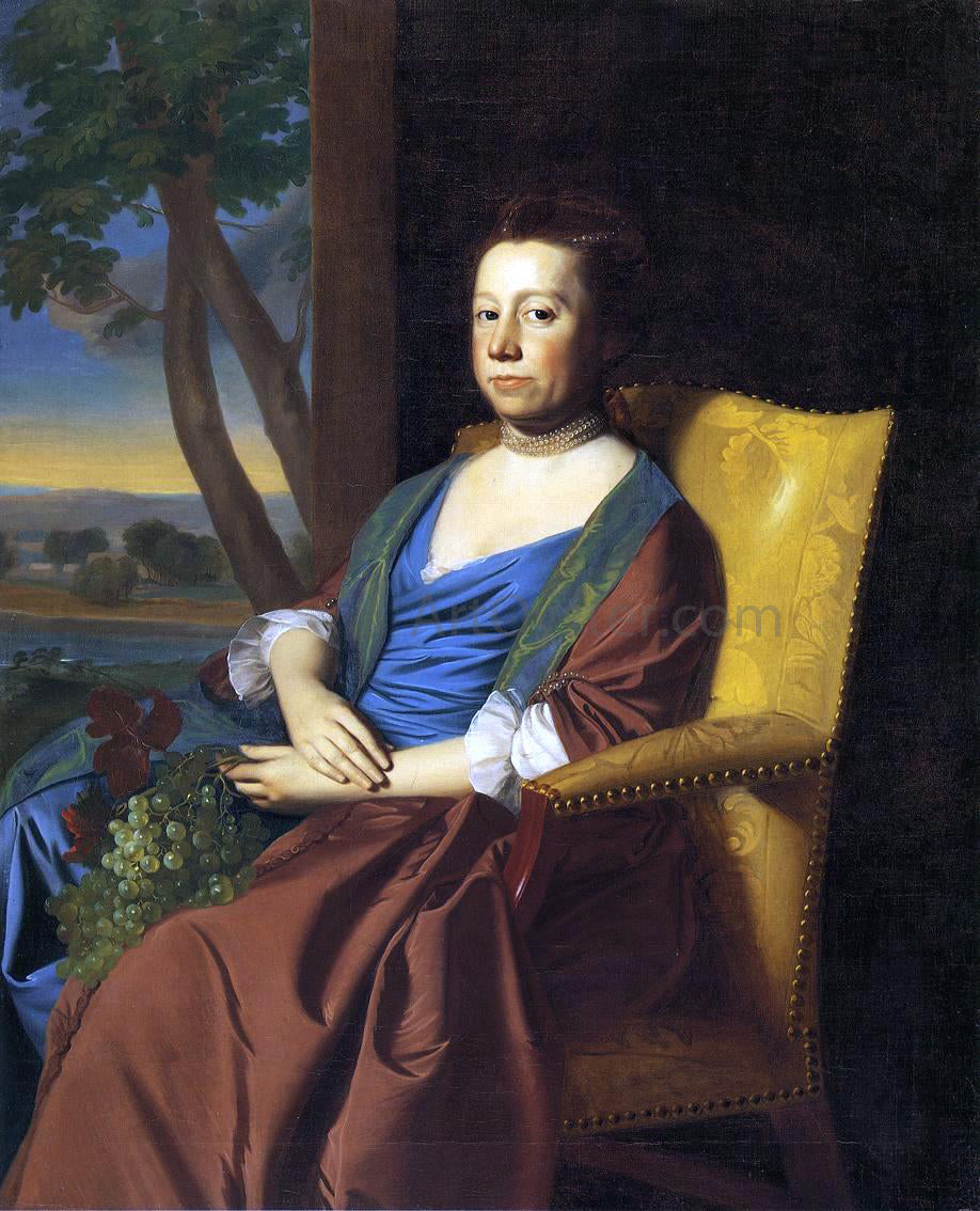 John Singleton Copley Mrs. Isaac Smith - Canvas Print