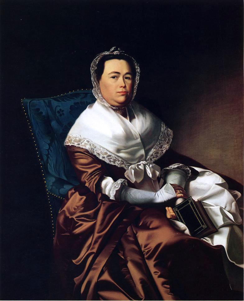 John Singleton Copley Mrs. James Russell (Katherine Graves) - Canvas Print