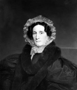 Charles Cromwell Ingham Mrs. Luman Reed - Canvas Print