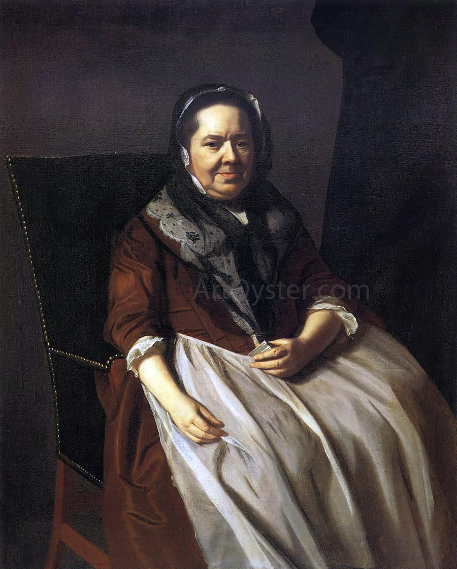 John Singleton Copley Mrs. Paul Richard (Elizabeth Garland) - Canvas Print