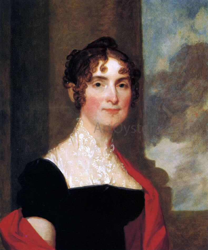 Gilbert Stuart Mrs. Polly Hooper - Canvas Print