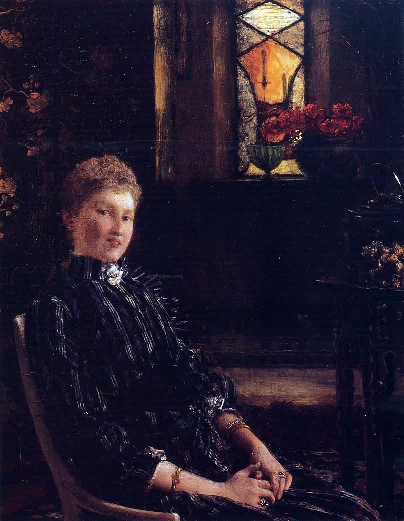 Sir Lawrence Alma-Tadema Mrs. Ralph Sneyd - Canvas Print