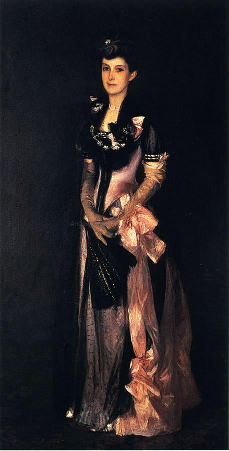 John Singer Sargent Mrs. Richard H. Derby - Canvas Print