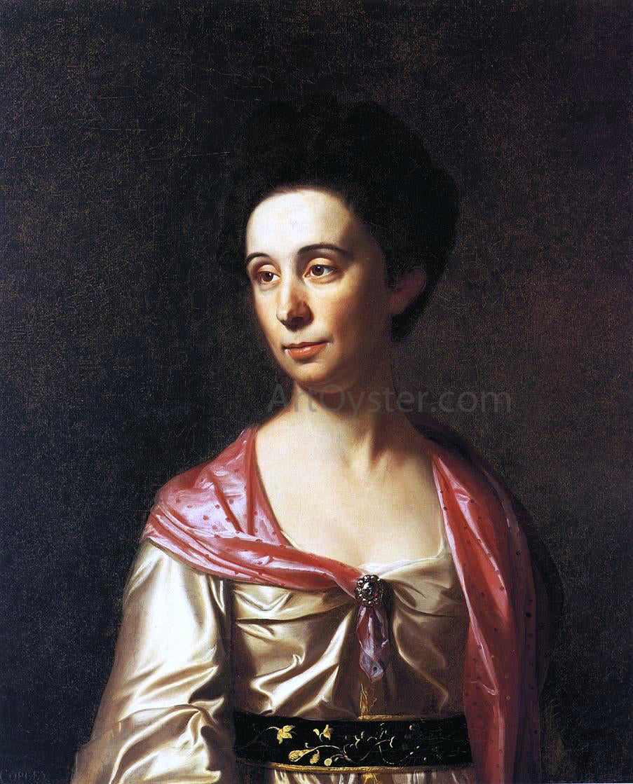 John Singleton Copley Mrs. Roger Morris (Mary Philipse) - Canvas Print