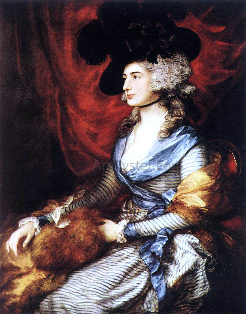 Thomas Gainsborough Mrs Sarah Siddons - Canvas Print