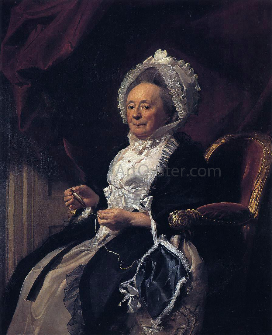 John Singleton Copley Mrs. Seymour Fort - Canvas Print