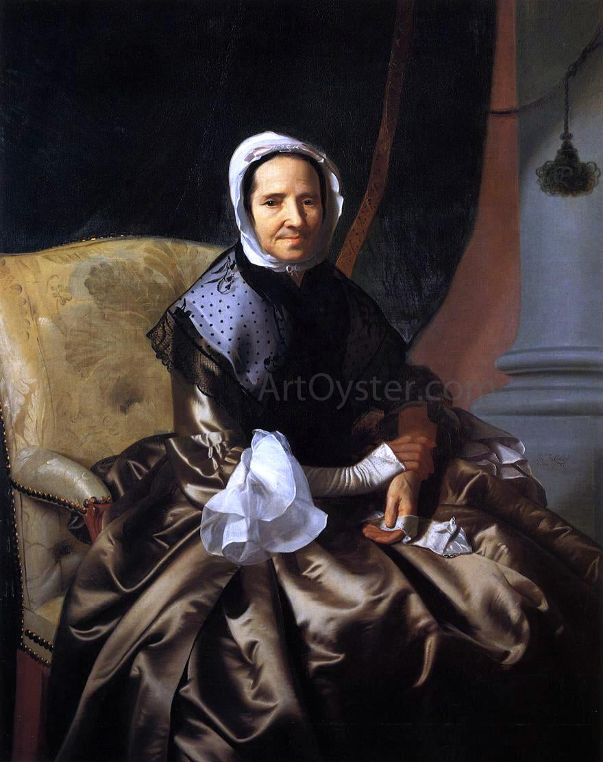 John Singleton Copley Mrs. Thomas Boylston (Sarah Morecock) - Canvas Print