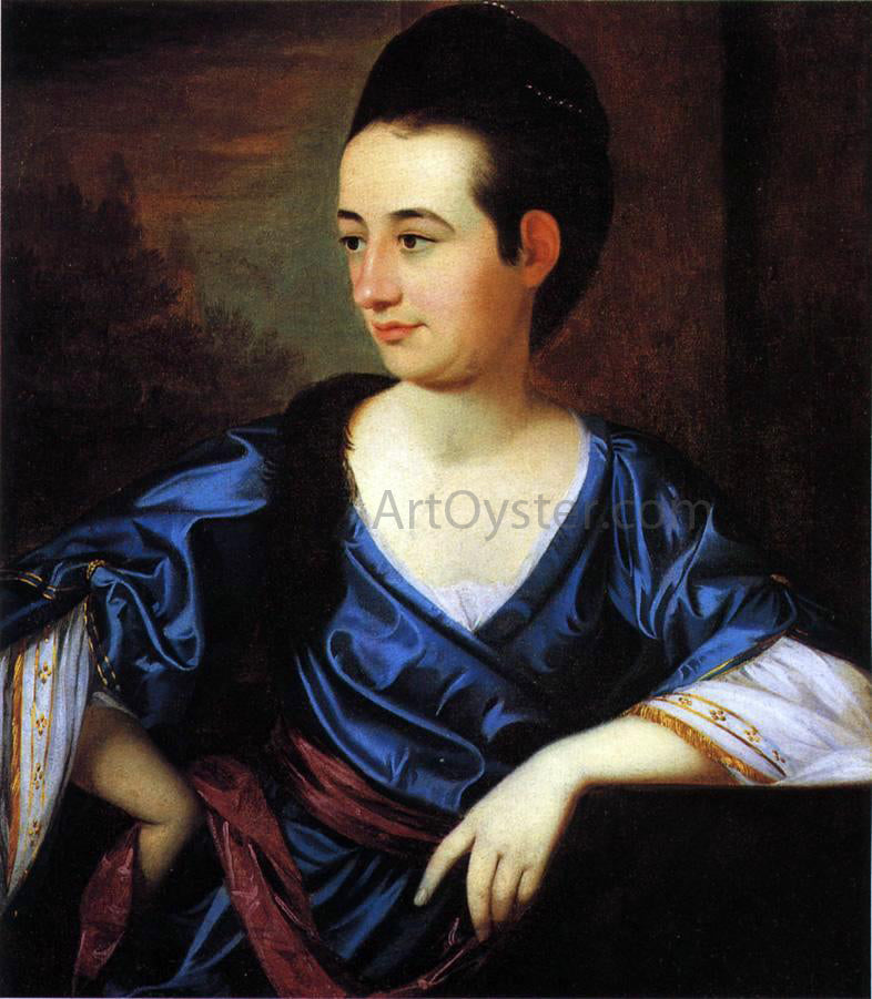 Henry Benbridge Mrs. William Allston, Jr (Rachel Moore) - Canvas Print