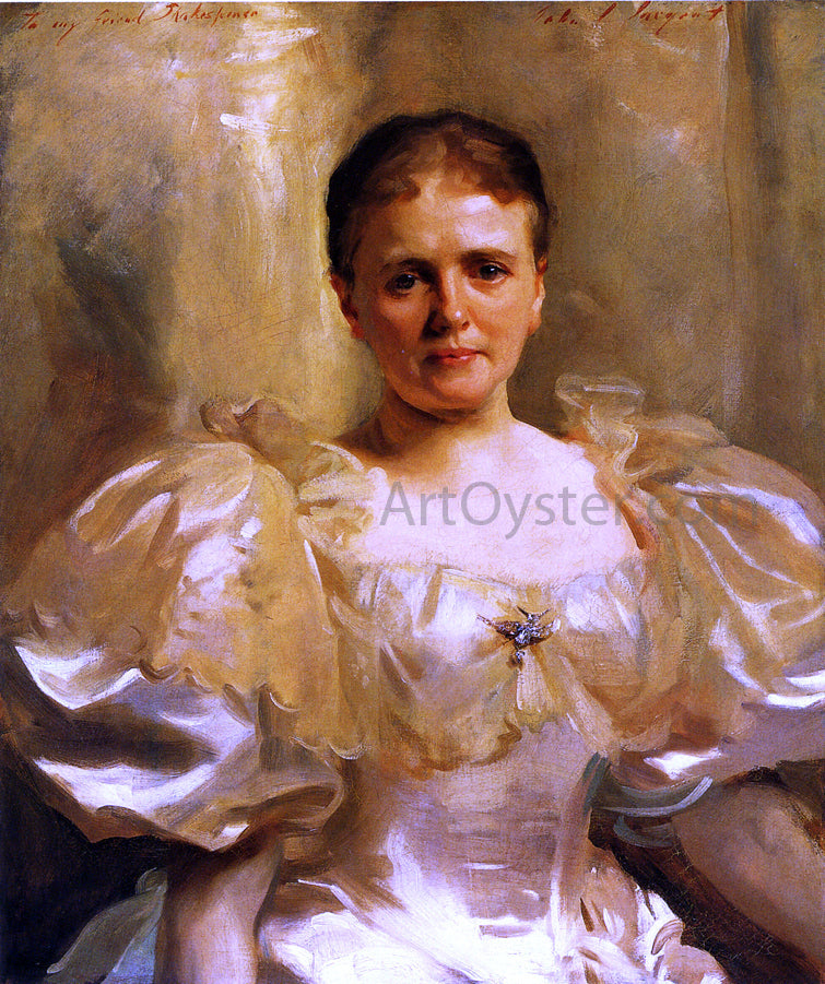 John Singer Sargent Mrs. William Shakespeare (Louise Weiland) - Canvas Print