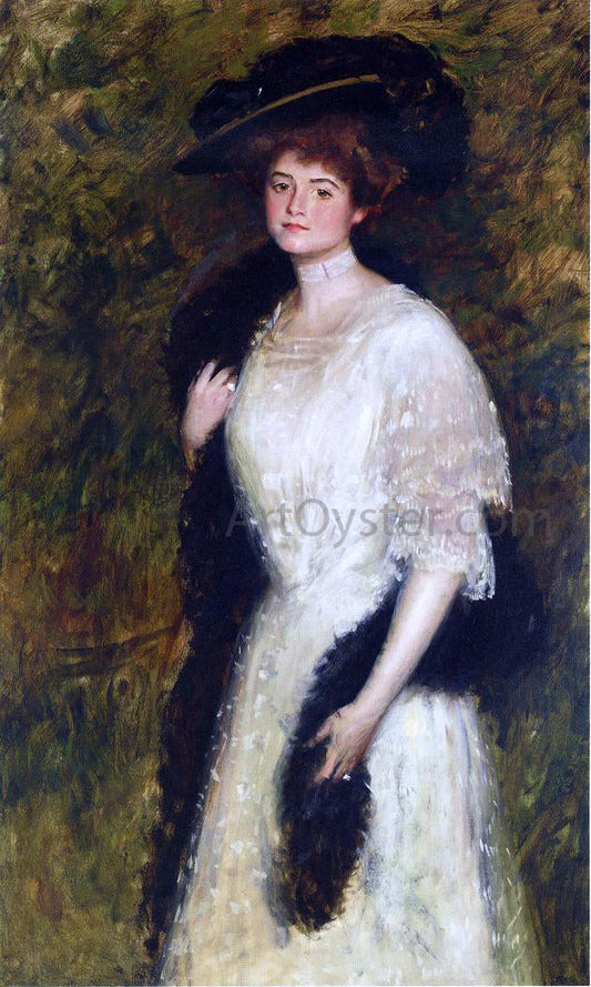 William Merritt Chase Ms. Helen Dixon - Canvas Print
