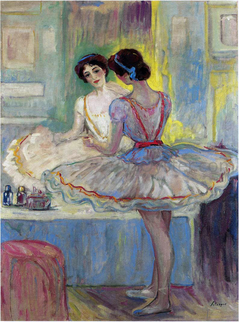 Henri Lebasque Ms Zambelli - Canvas Print