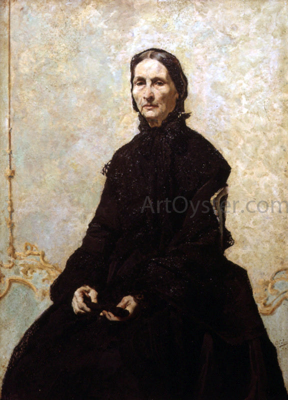 Emilio Sala y Frances Mujer Victoriana - Canvas Print