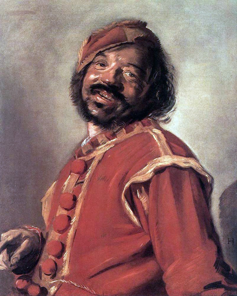 Frans Hals Mulatto (so-called) - Canvas Print