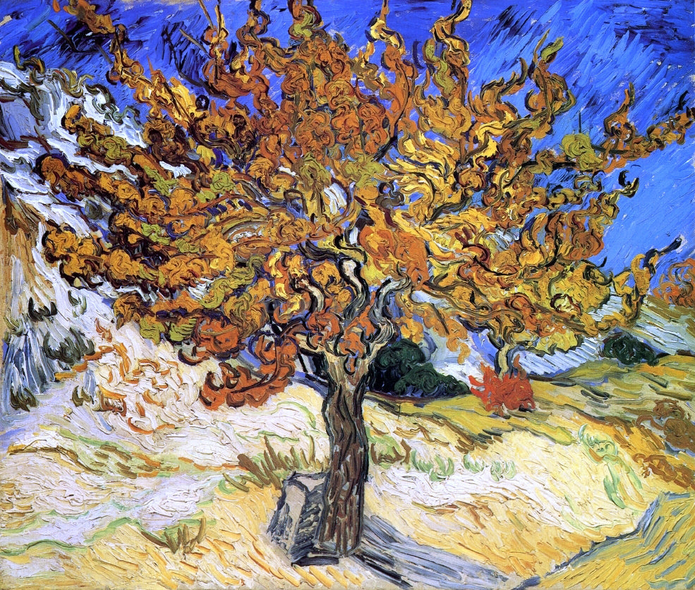 Vincent Van Gogh A Mulberry Tree (also known as The Mulberry Tree) - Canvas Print