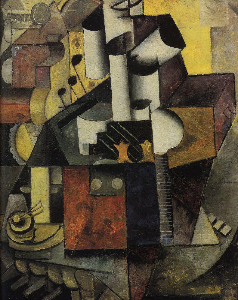 Kazimir Malevich Musical Instrument - Canvas Print