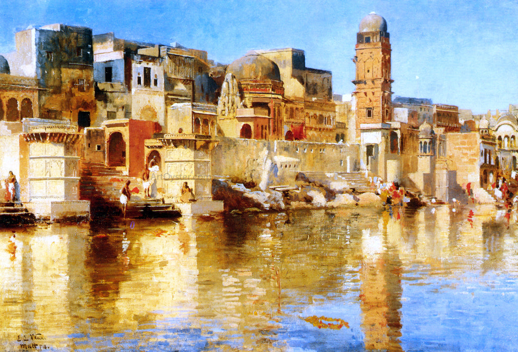 Edwin Lord Weeks Muttra - Canvas Print