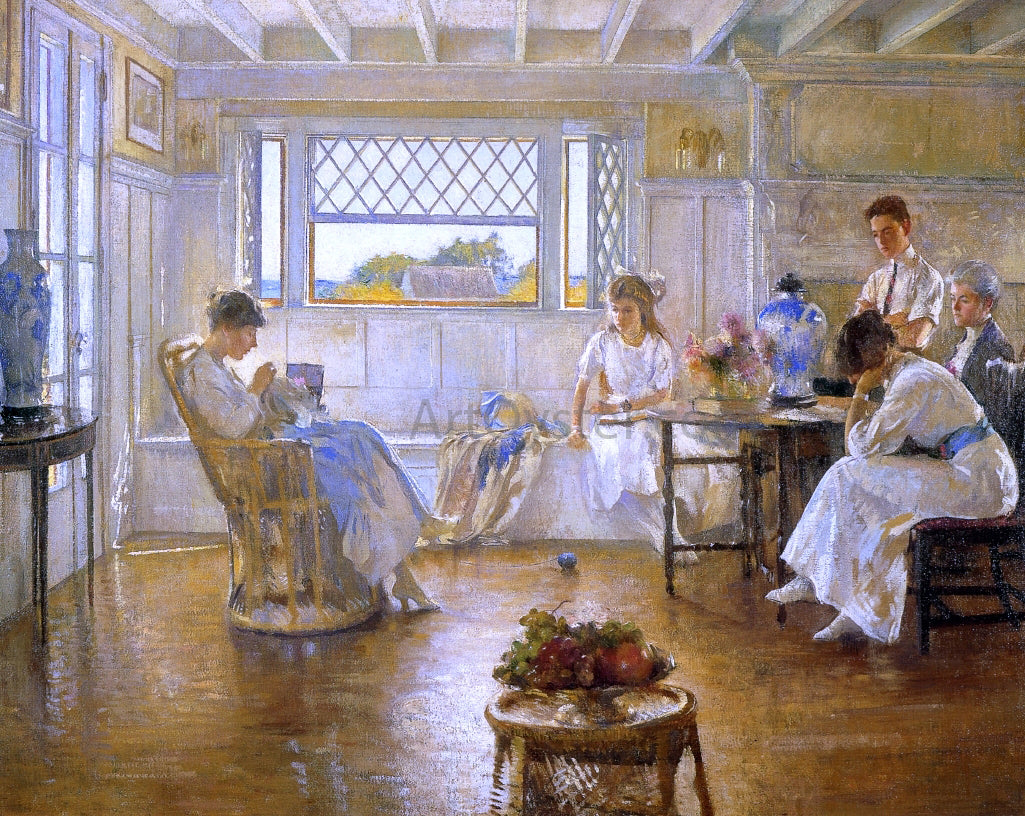 Edmund Tarbell My Family - Canvas Print