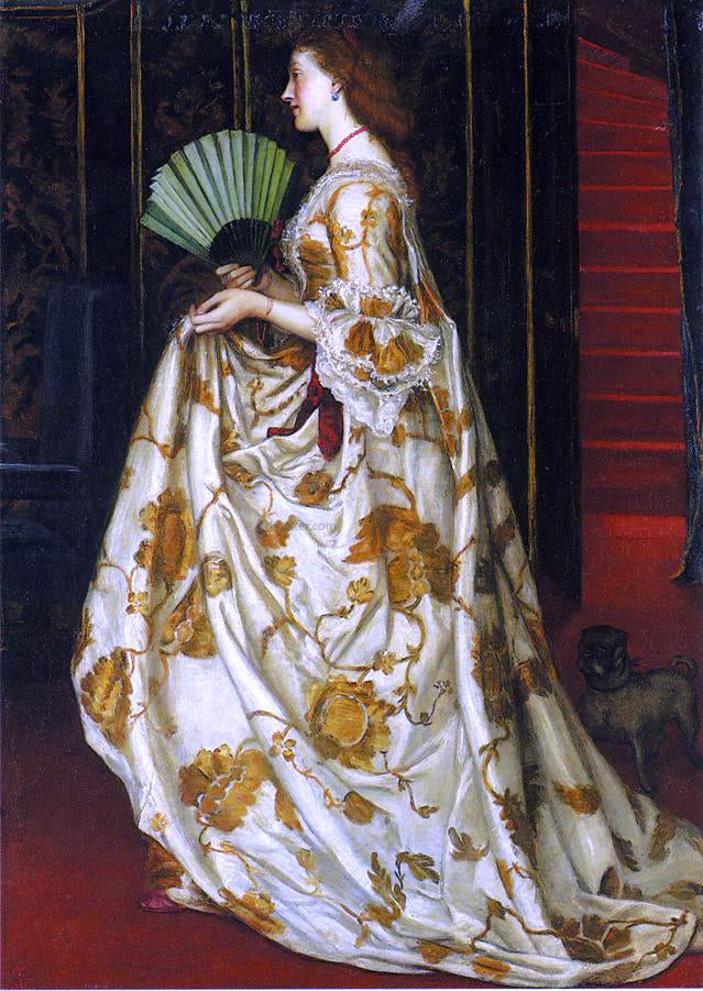 Valentine Cameron Prinsep My Lady Betty - Canvas Print