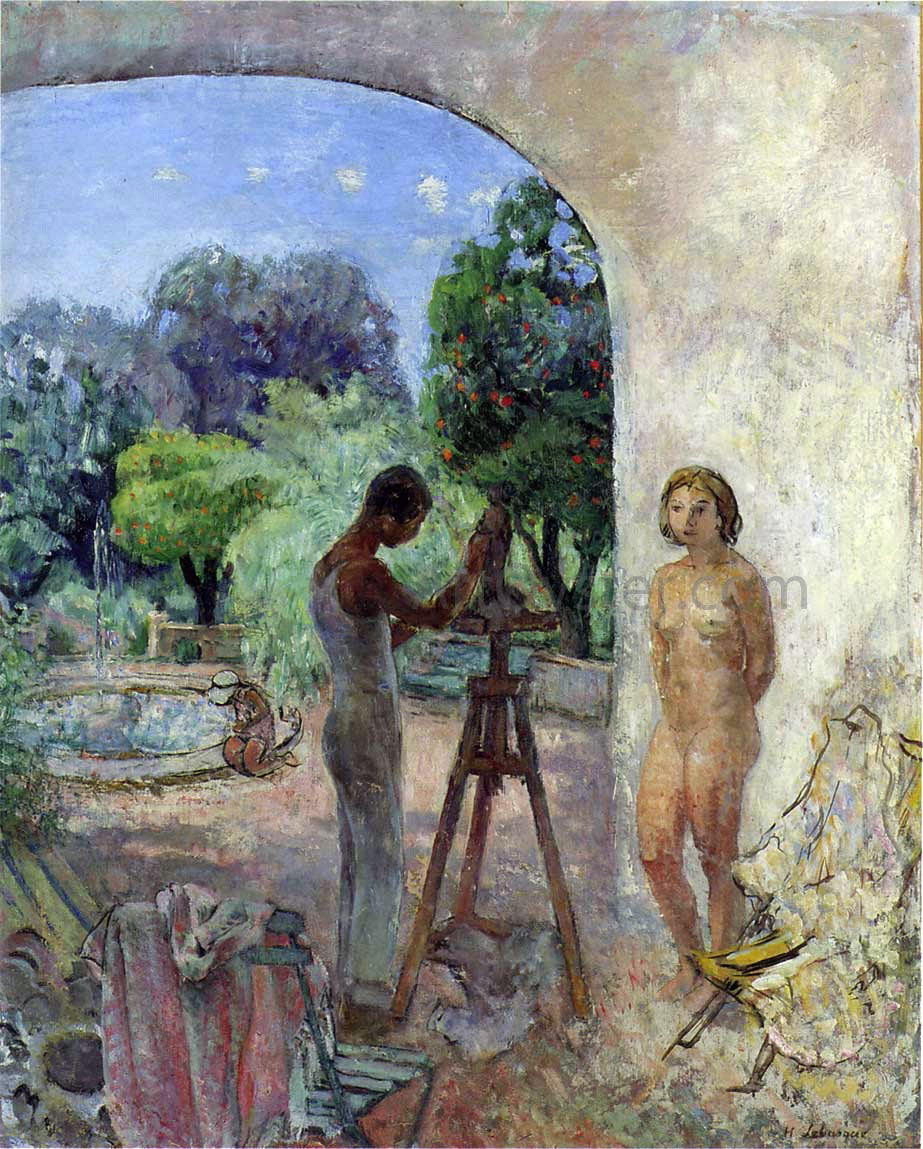 Henri Lebasque My son - Canvas Print