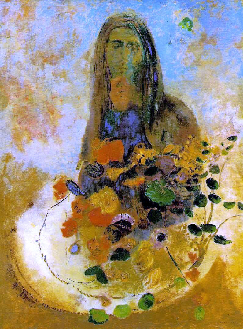 Odilon Redon Mystery - Canvas Print