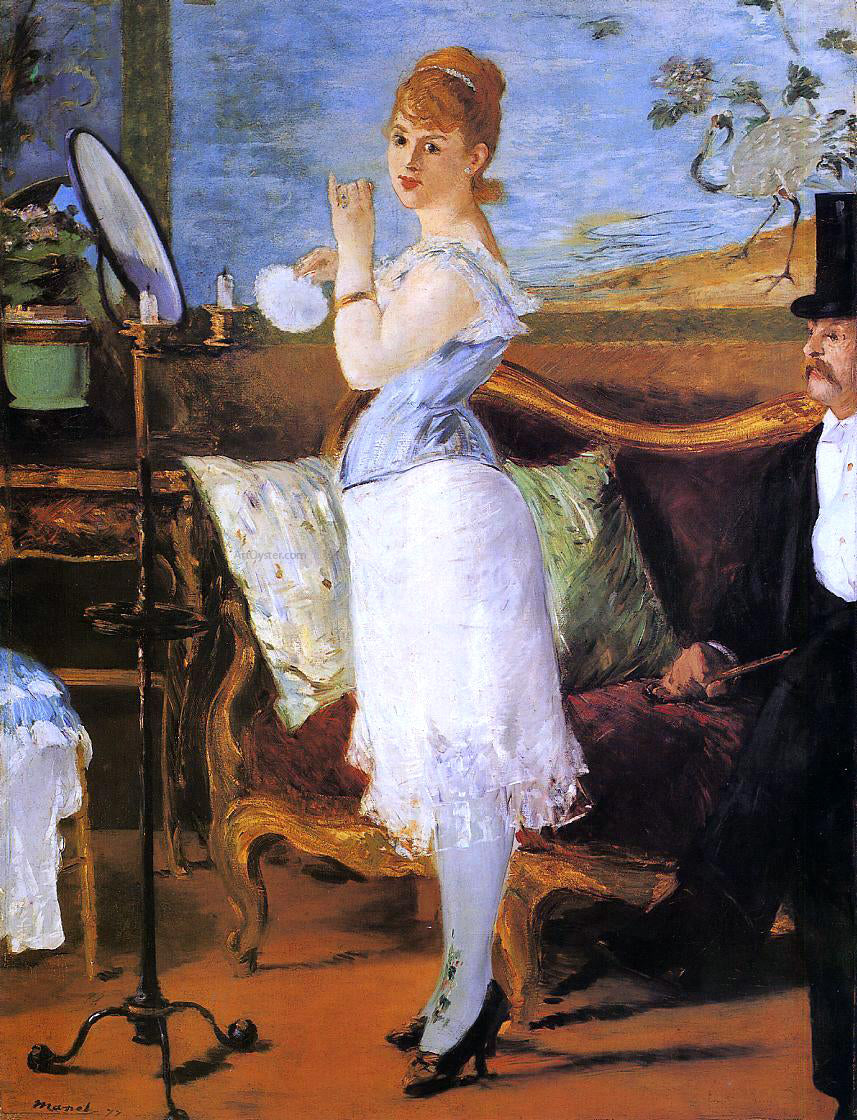 Edouard Manet Nana - Canvas Print