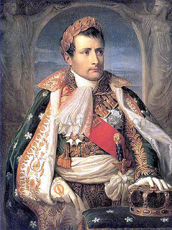 Andrea Appiani Napoleon, First King of Italy - Canvas Print