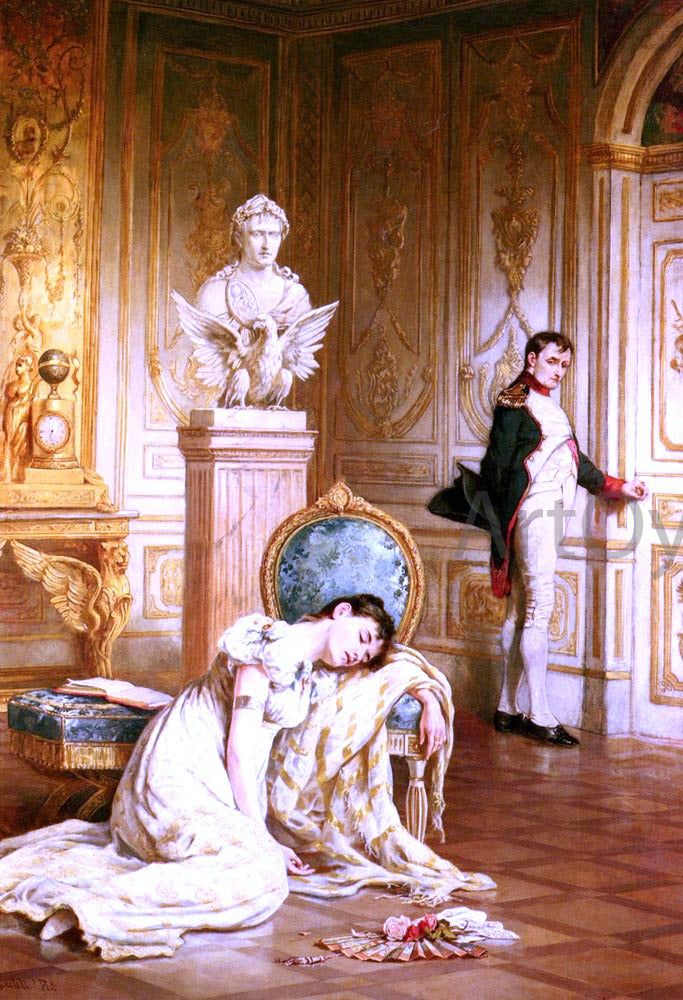 Laslett John Pott Napoleon's Farewell To Josephine - Canvas Print