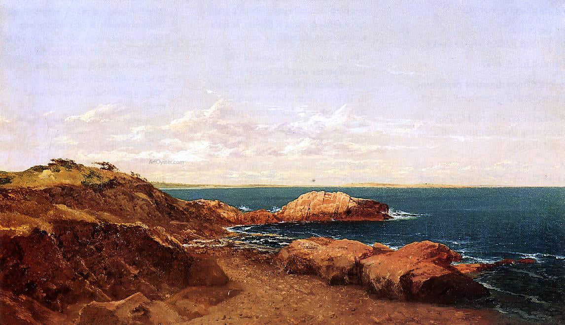John Frederick Kensett Narragansett Coast - Canvas Print