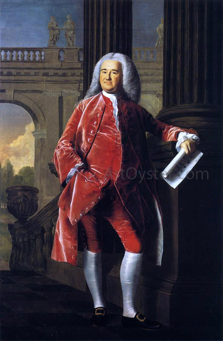 John Singleton Copley Nathaniel Sparhawk - Canvas Print