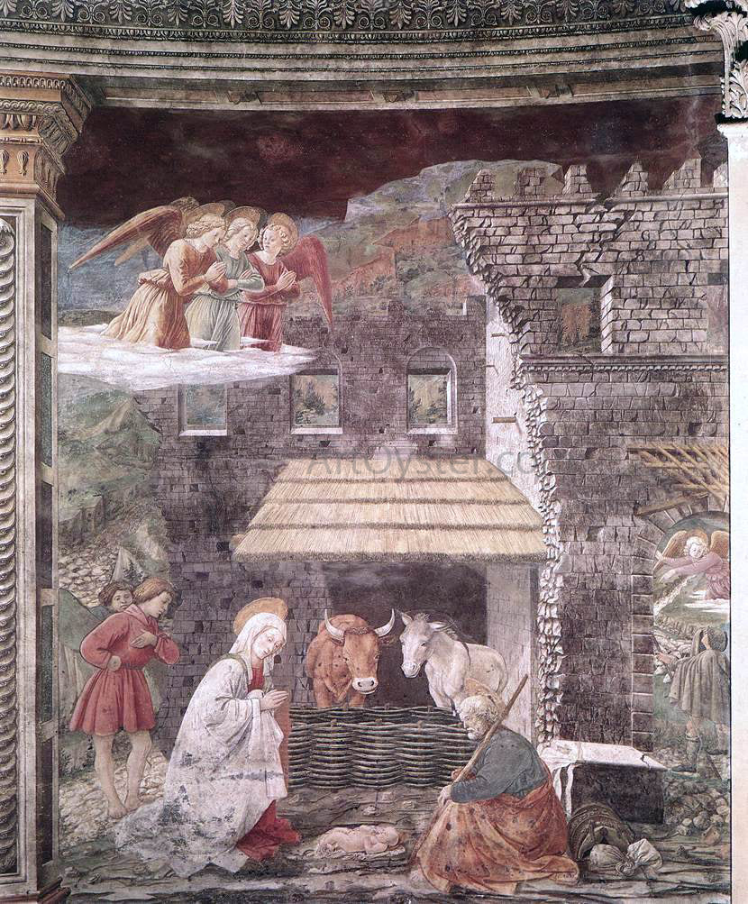 Fra Filippo Lippi Nativity - Canvas Print