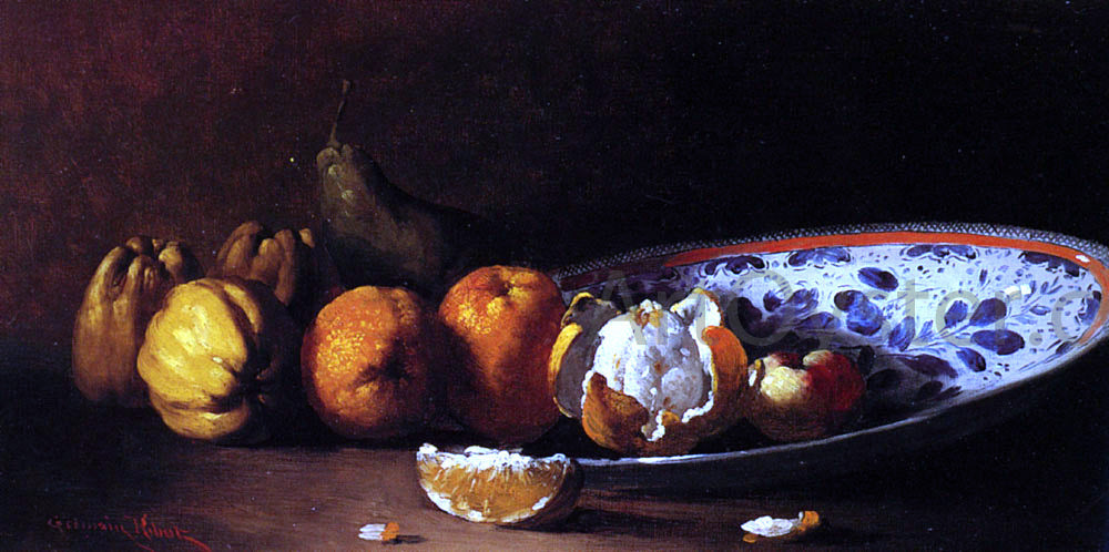 Germain Clement Ribot Nature Morte Aux Fruits - Canvas Print