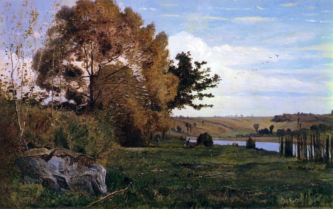 Paul-Camille Guigou Near Cernay - Canvas Print