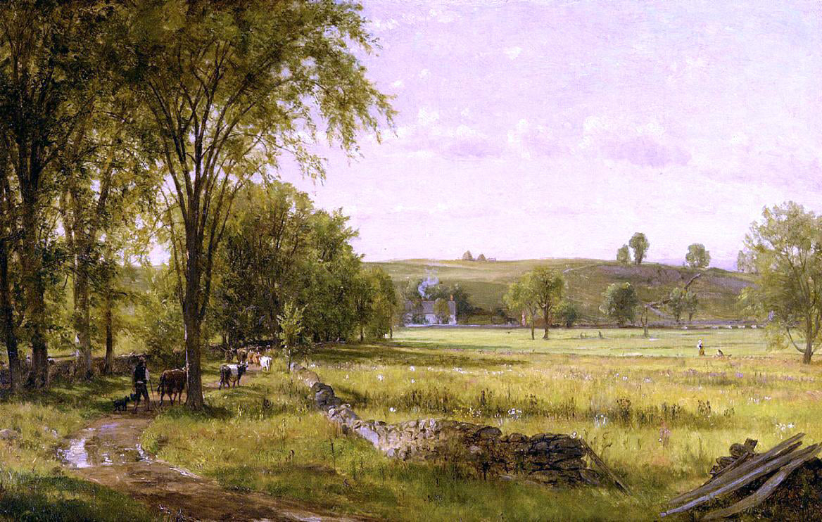 Thomas Worthington Whittredge Near Gray Court Junction - Canvas Print