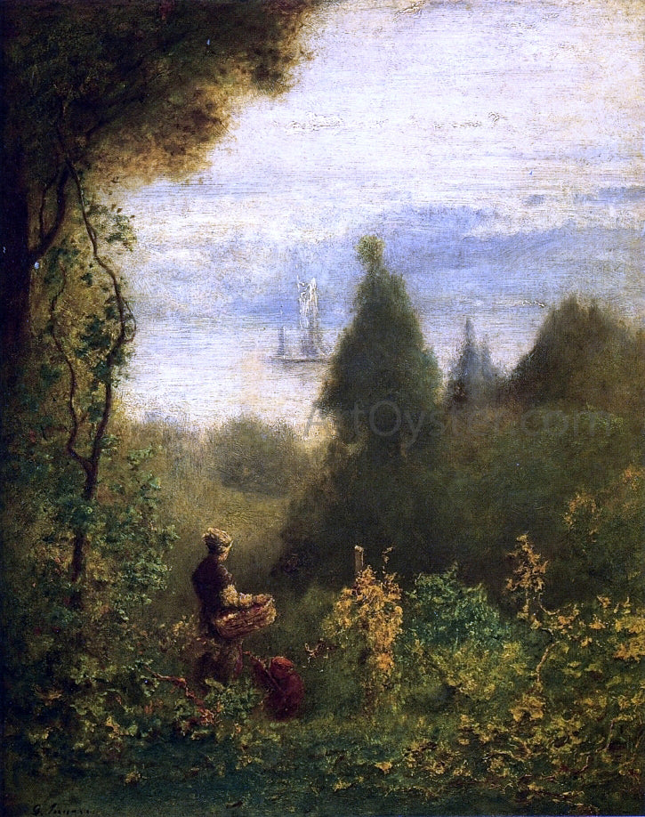 George Inness Near Hastings - Canvas Print