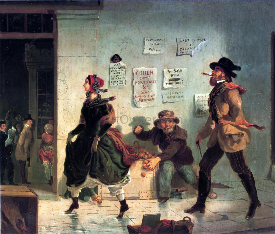 Frederick E Cohen Near Old Post Office, Detroit - Canvas Print