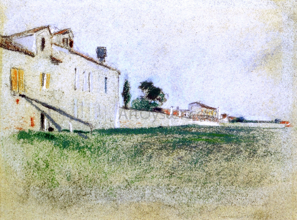 John Twachtman Near Paris - Canvas Print