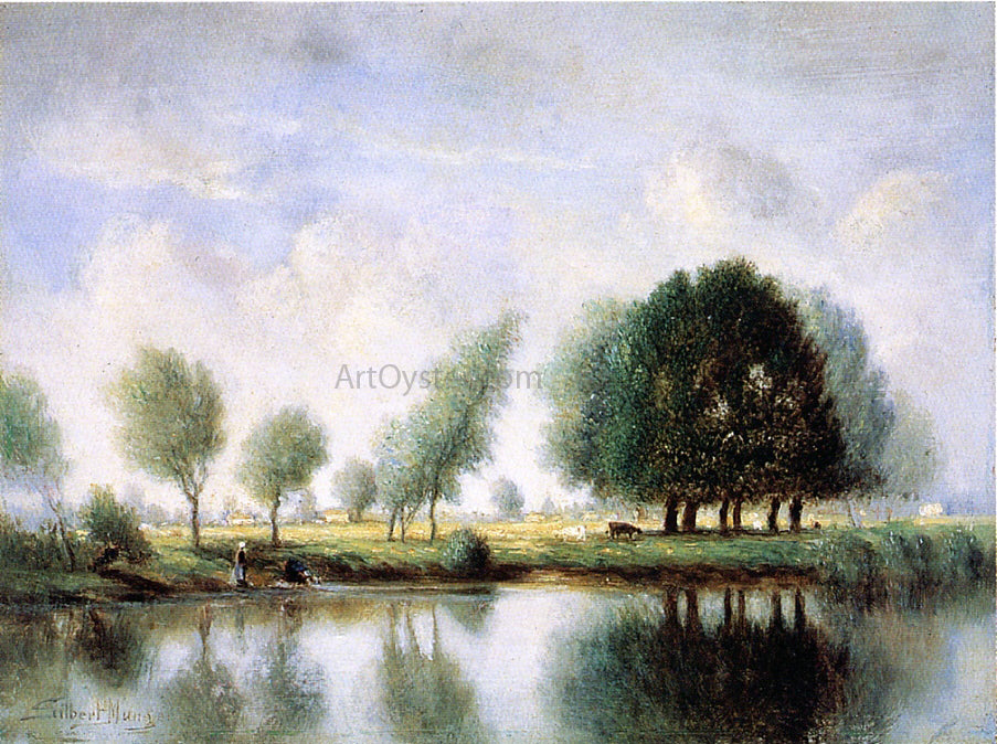Gilbert Munger Near Reuilly - Canvas Print