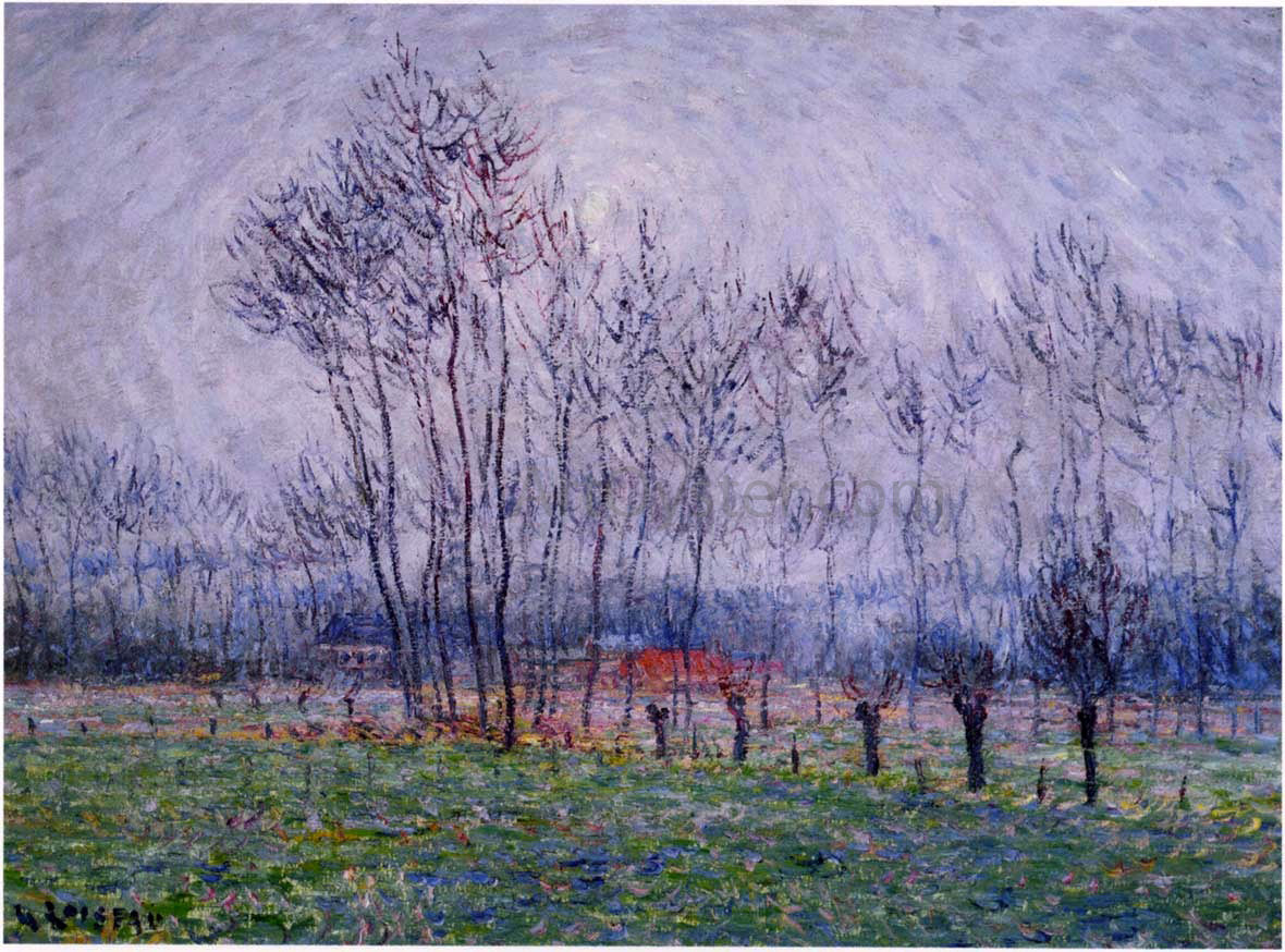 Gustave Loiseau Near Saint Cyr - Canvas Print