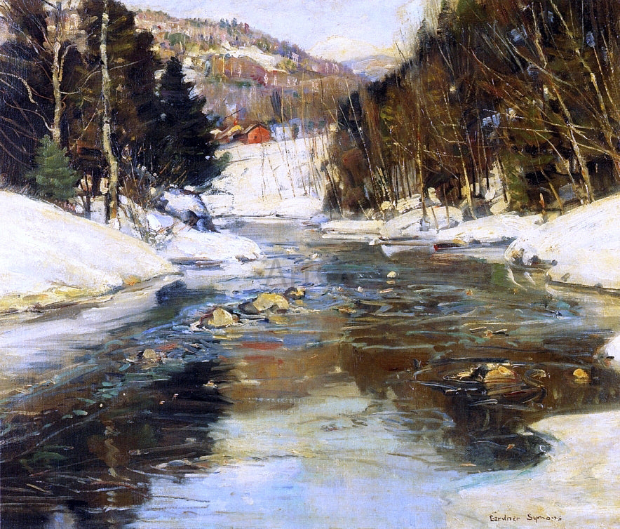 George Gardner Symons Near Springfield, Massachusetts - Canvas Print
