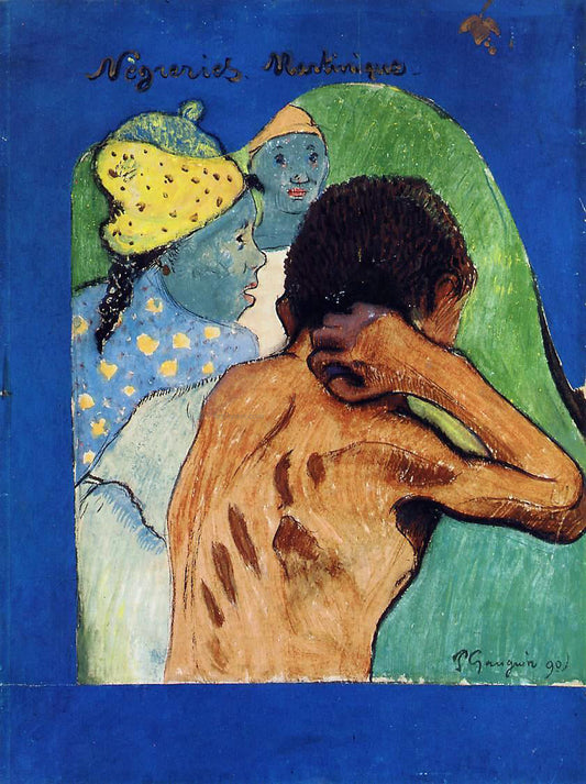 Paul Gauguin Negreries Martinique - Canvas Print