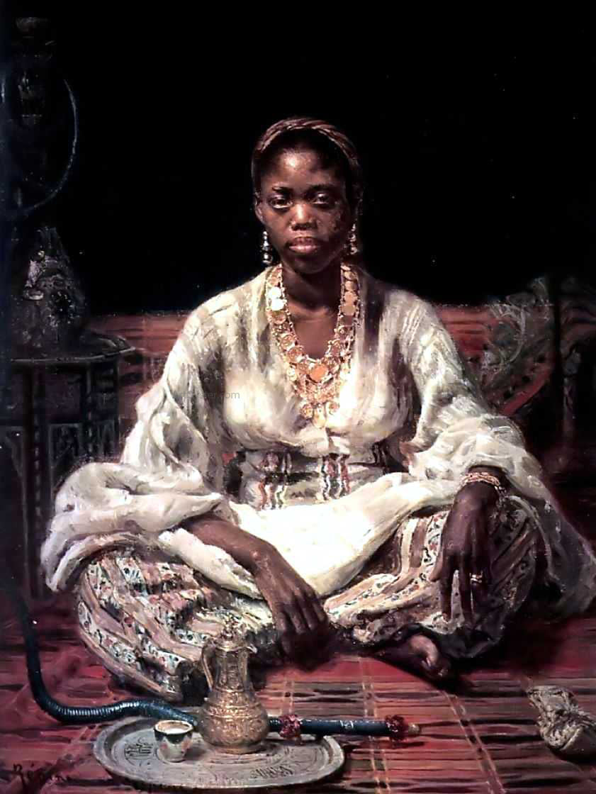 Ilia Efimovich Repin Negress - Canvas Print