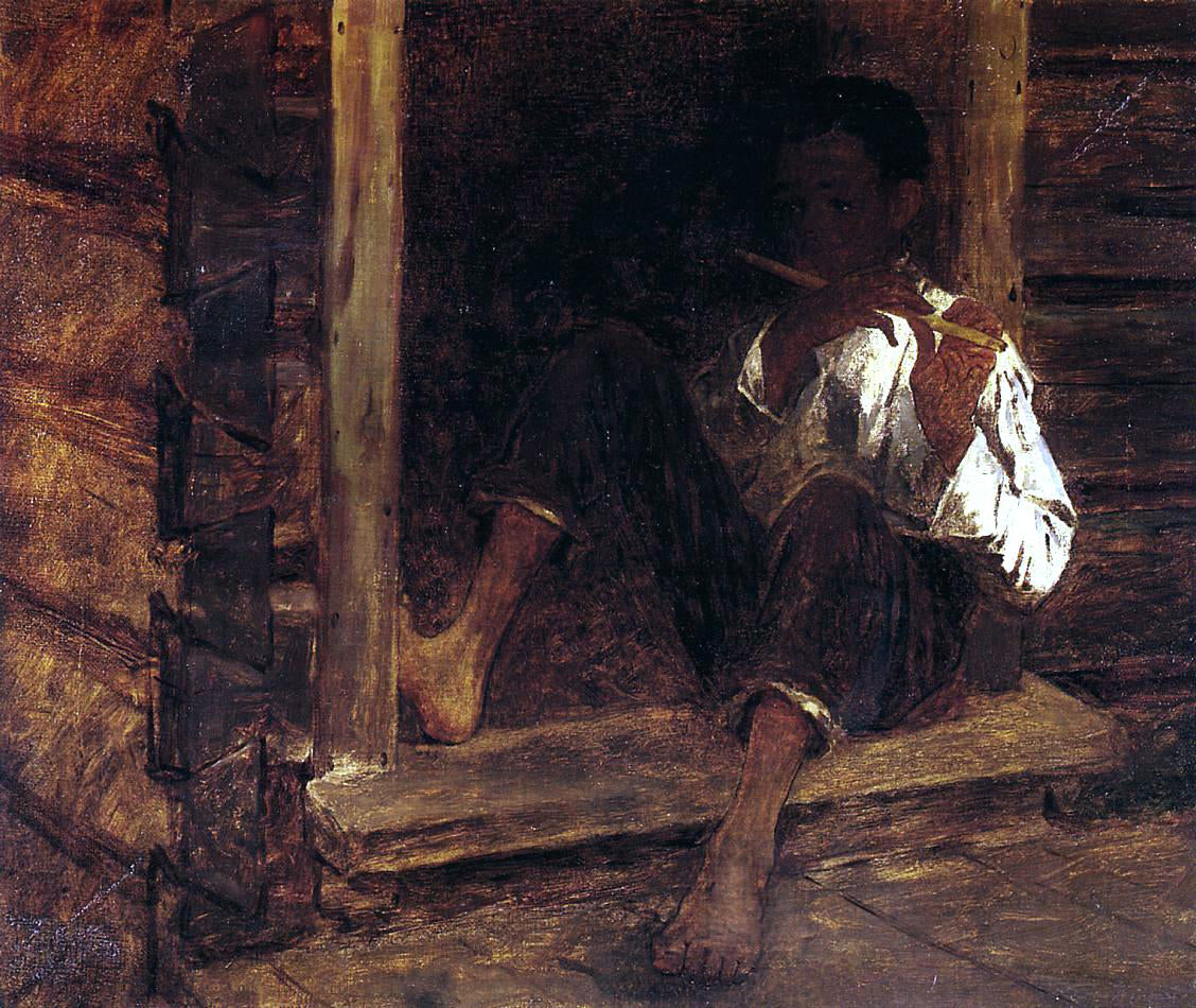 Eastman Johnson Negro Boy - Canvas Print