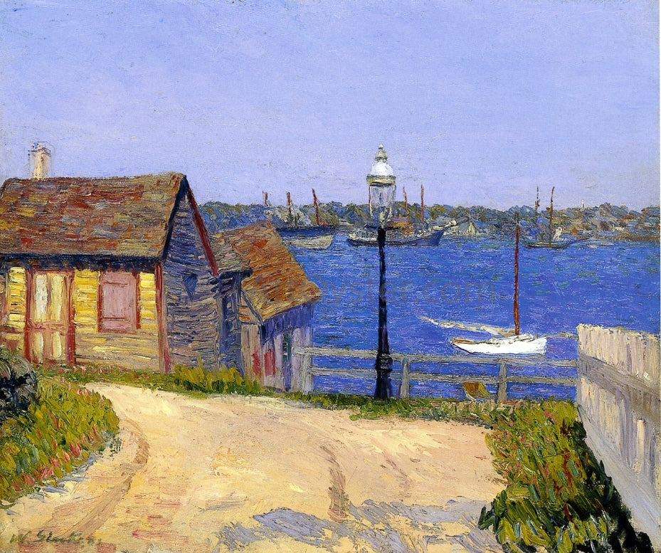 William James Glackens New Castle, New Hampshire - Canvas Print