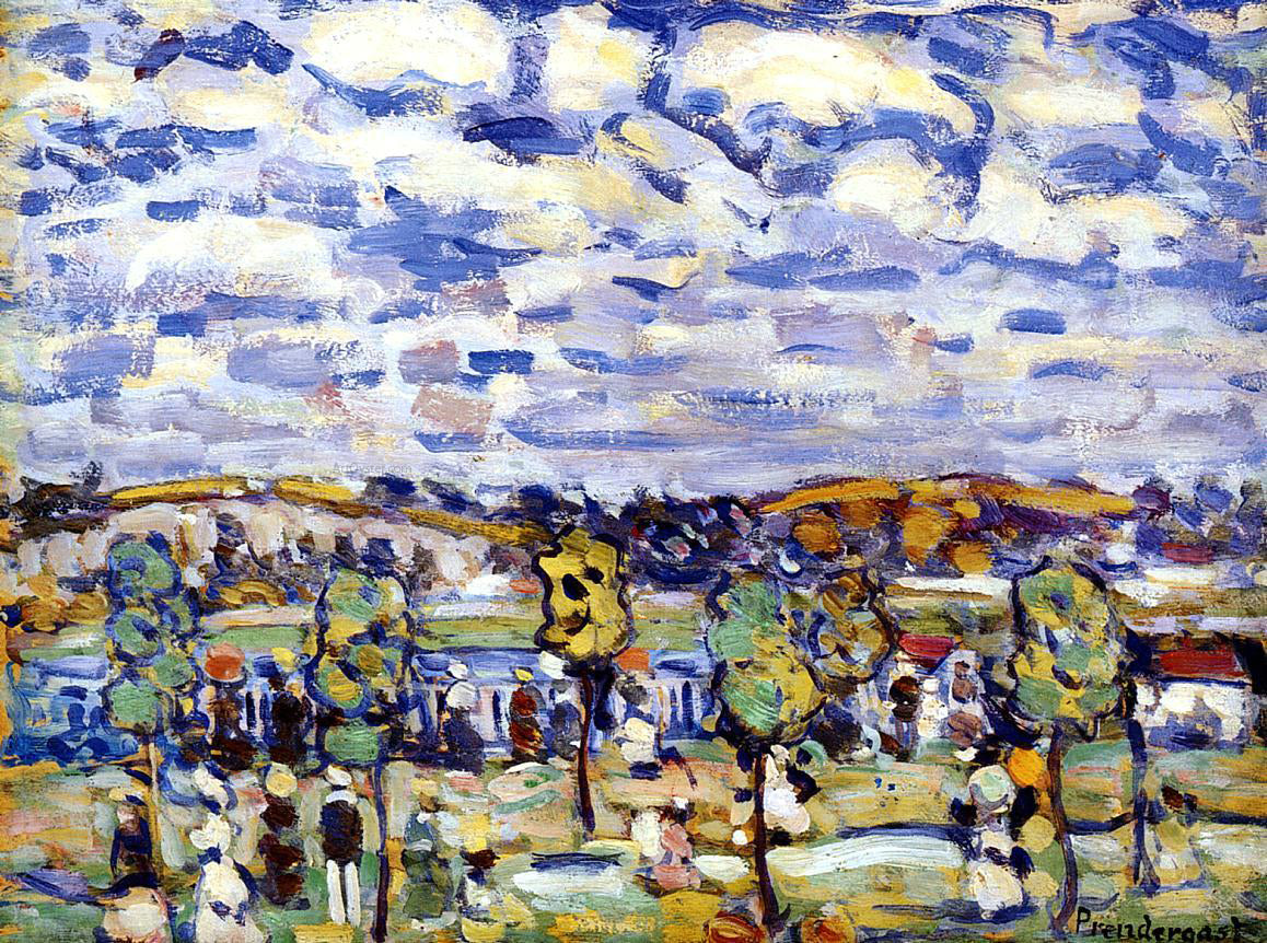 Maurice Prendergast New England - Canvas Print