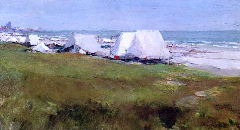 Thomas Pollock Anschutz New Jersey Shore - Canvas Print