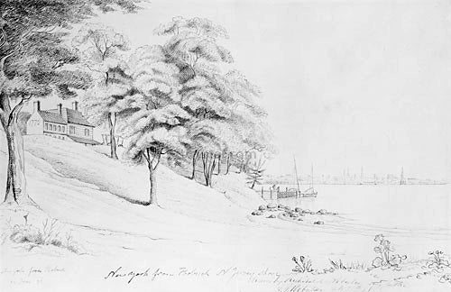 Alexander Robertson New York from Hobuck - Canvas Print