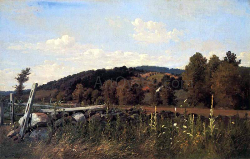 Thomas Worthington Whittredge New York Landscape - Canvas Print