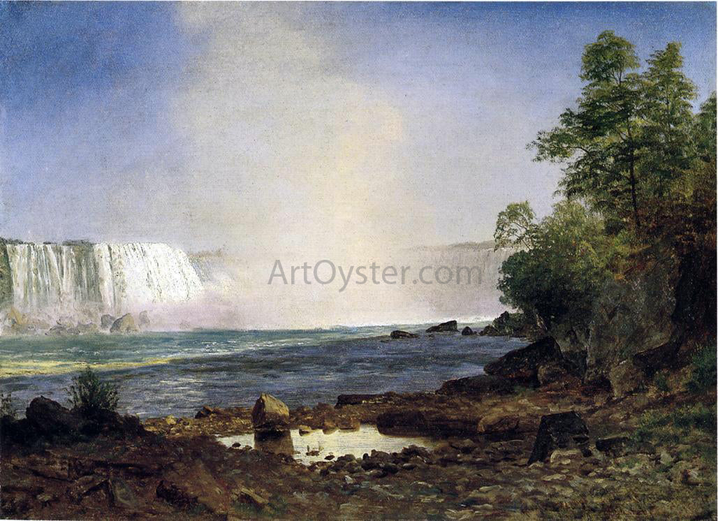 Albert Bierstadt Niagara Falls - Canvas Print