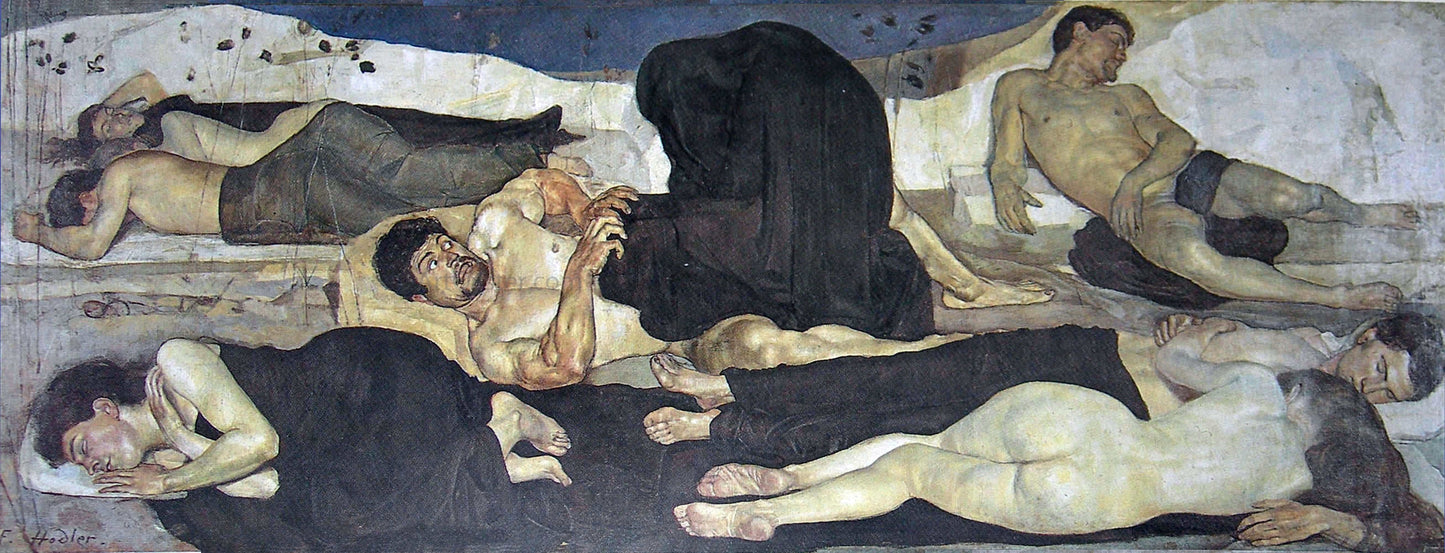 Ferdinand Hodler Night - Canvas Print