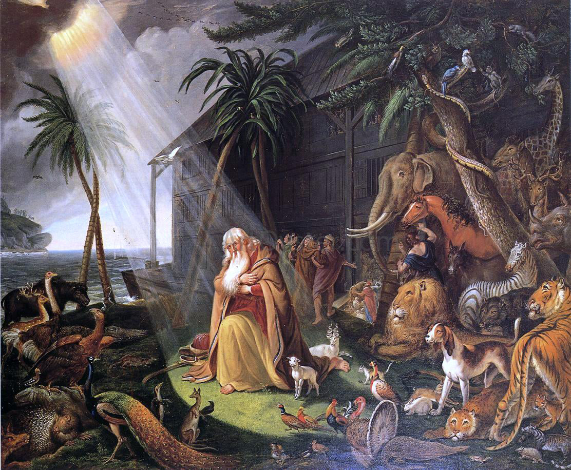 Charles Willson Peale Noah and His Ark (after Charles Catton) - Canvas Print
